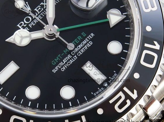 MiroTime 0503 Sporty GMT-Master II 126710 GRNR Black Gray Ceramic 904L Steel 3EF 1:1 Best Edition on Jubilee Strap VR 1339